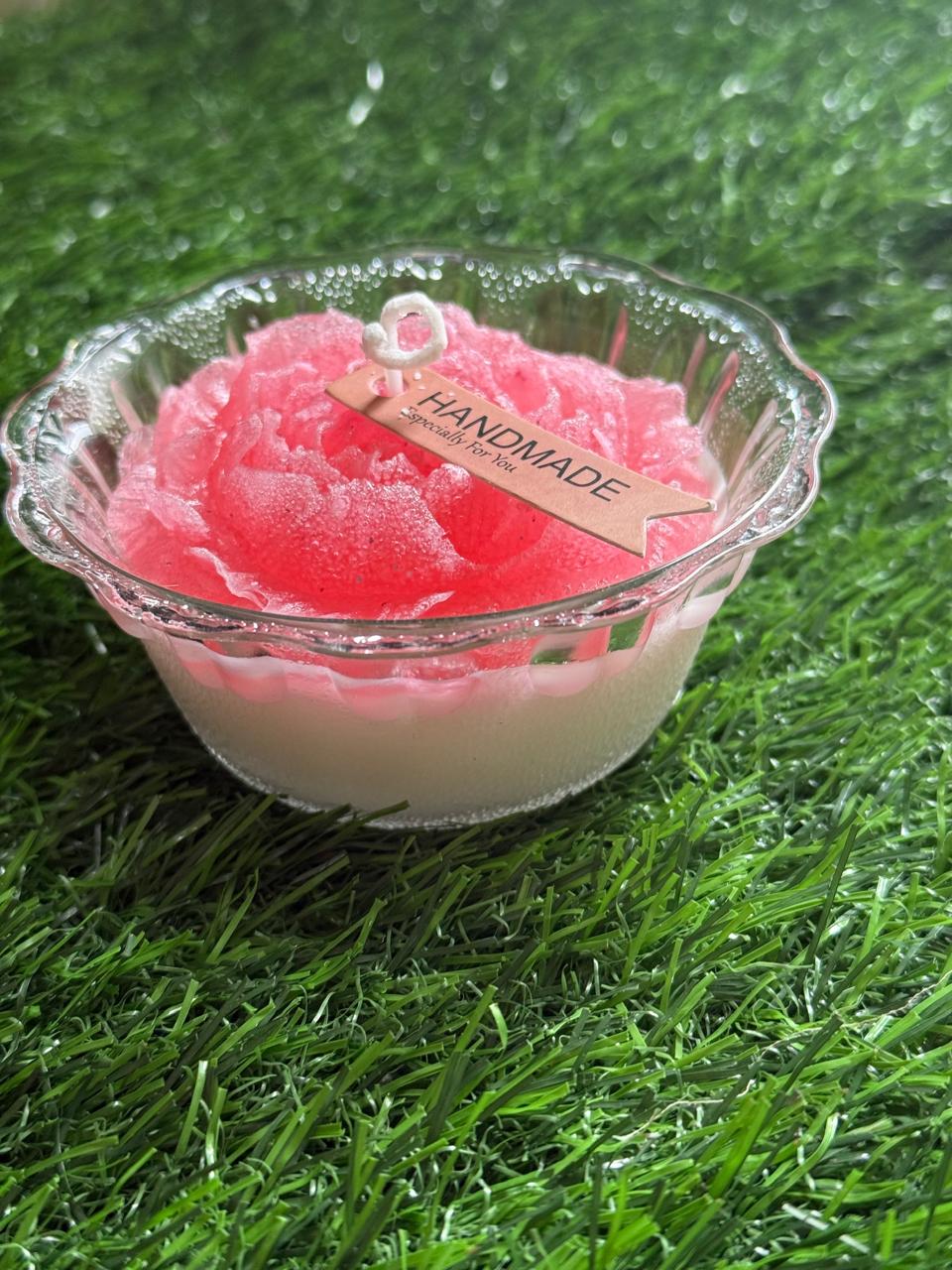 Vanyara Premium Enchanted Jelly Rose Candle