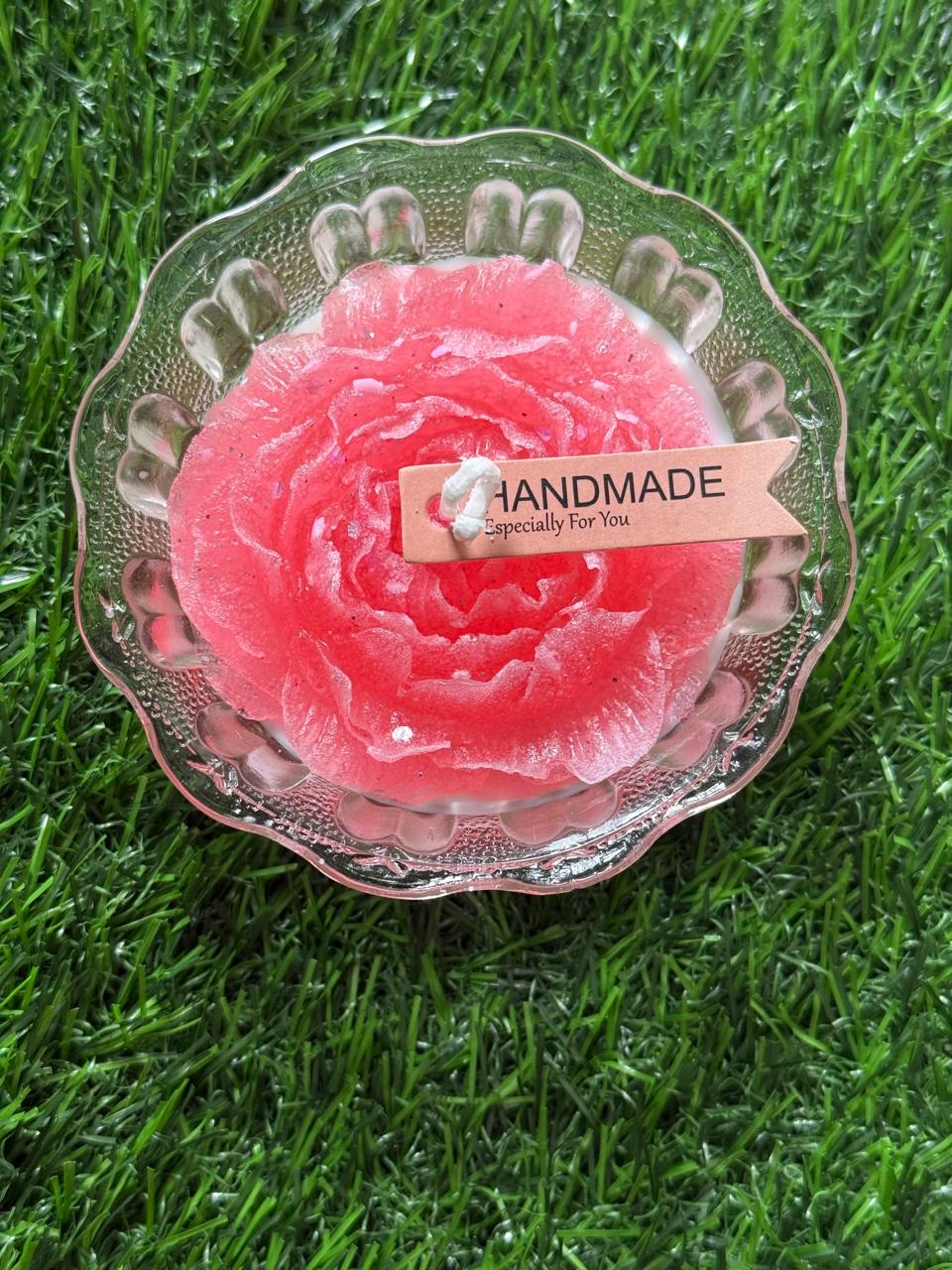 Vanyara Premium Enchanted Jelly Rose Candle