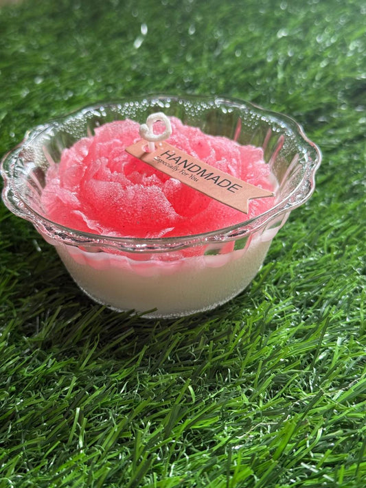 Vanyara Premium Enchanted Jelly Rose Candle