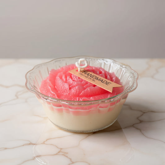 Vanyara Premium Enchanted Jelly Rose Candle